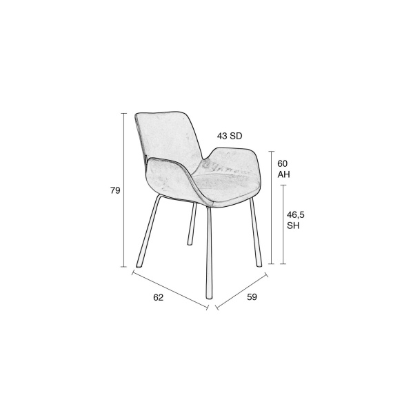 Käsinojallinen Brit LL Black
