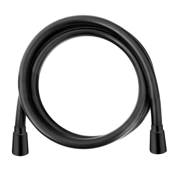 SOFTFLEX plast dušivoolik 150 cm, matt must