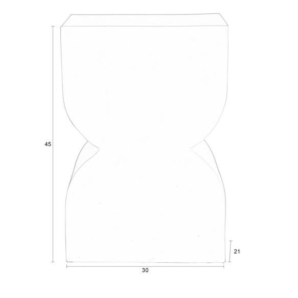 Tumba Cones Shiny Silver