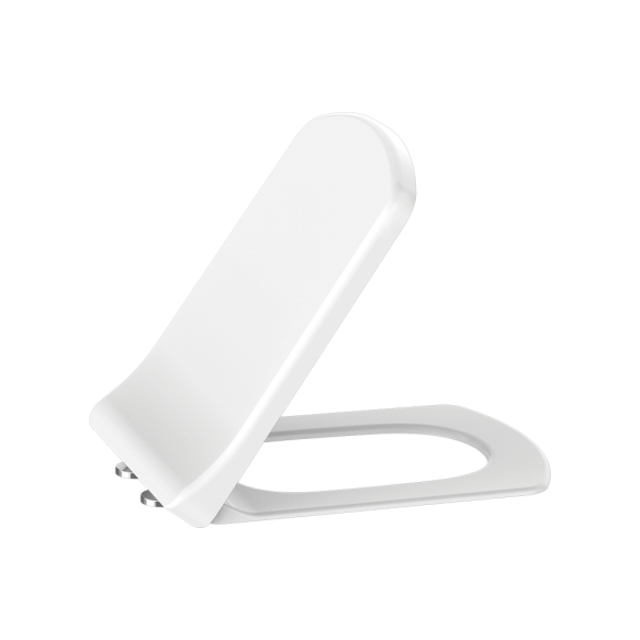 LARA 2016 aeglaselt sulguv (soft close) WC iste, valge