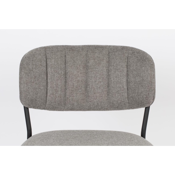 Baarituoli Jolien Black/Grey