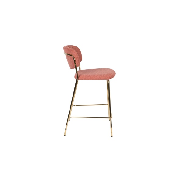 Baarituoli Jolien Gold/Pink