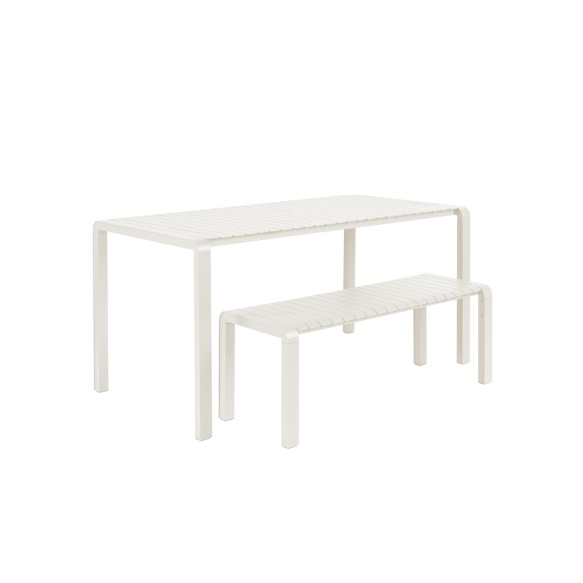 Ulkotilan penkki Vondel 129,5X45 Clay