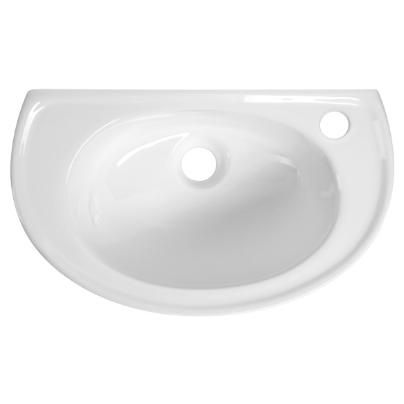 valamu Winz 46x27 cm, valge