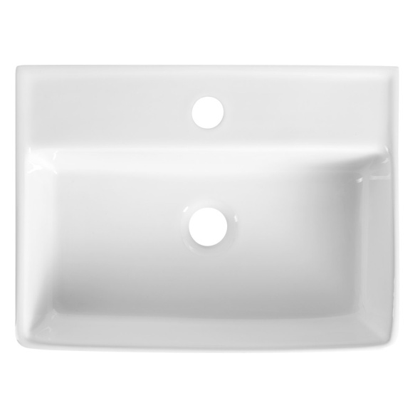 valamu Zisper 43x32 cm, valge