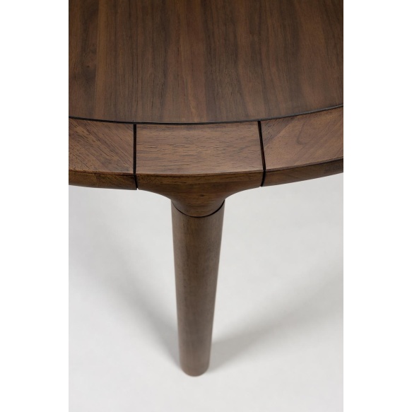 söögilaud Storm diam 128 Walnut