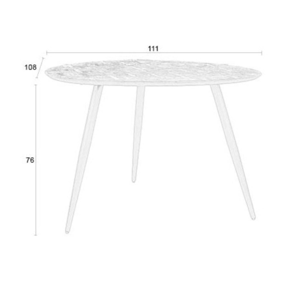 Söögilaud Webster Round