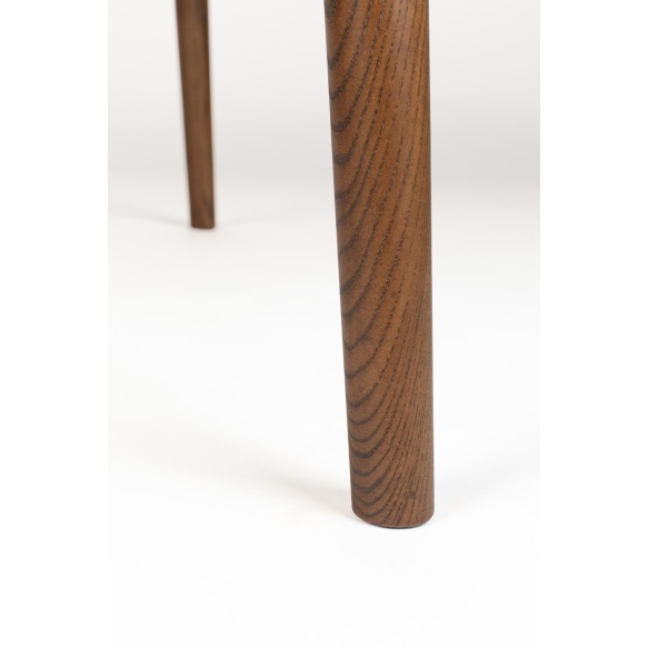 Söögilaud Twist Round Walnut