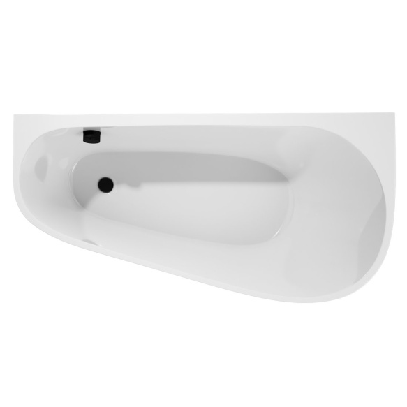 monoliitvann Projekta DR 156x77x60 cm, valge