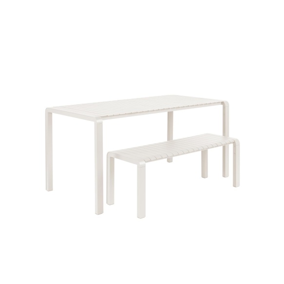 Ulkotilan pöytä Vondel 168,5X87 Clay