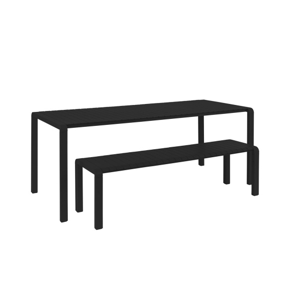 Ulkotilan pöytä Vondel 214X97 Black