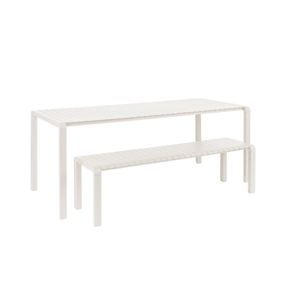 Ulkotilan pöytä Vondel 214X97 Clay