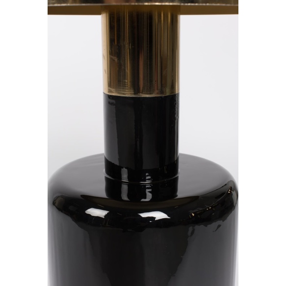 apupöytä Glam, musta