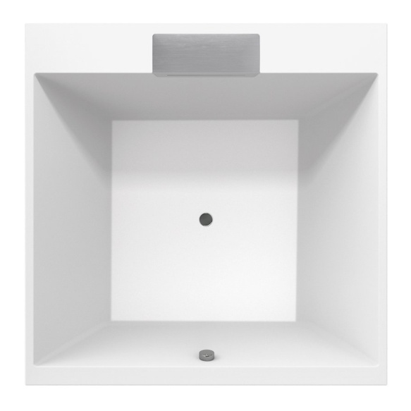 vann Came Falls tugiraamiga, 175x175x50 cm, valge