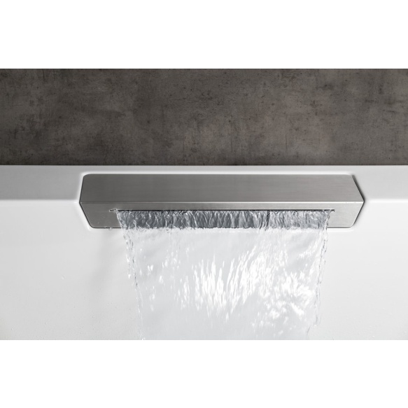 vann Came Falls tugiraamiga, 175x175x50 cm, valge