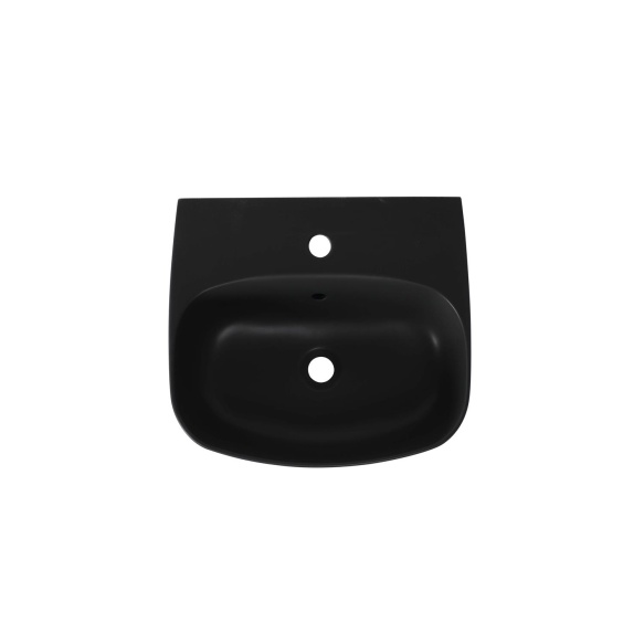 valamu Nolita, 50x45 cm, matt must