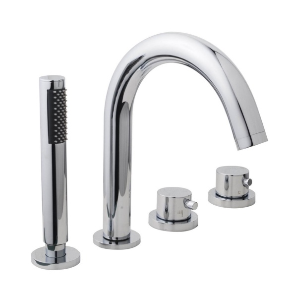 ammehana termostaatilla Interia Caral, kromi, ammeseen asennettava