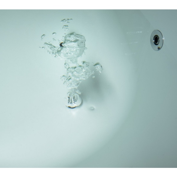 massaaživann  LILY  120x70x39cm,  Active Hydro-Air,  kroom