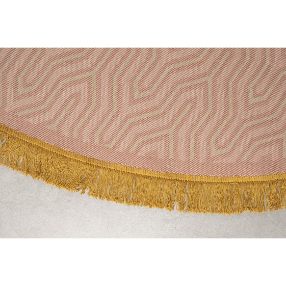 Vaip I Feel So Soft Round 200 Pink