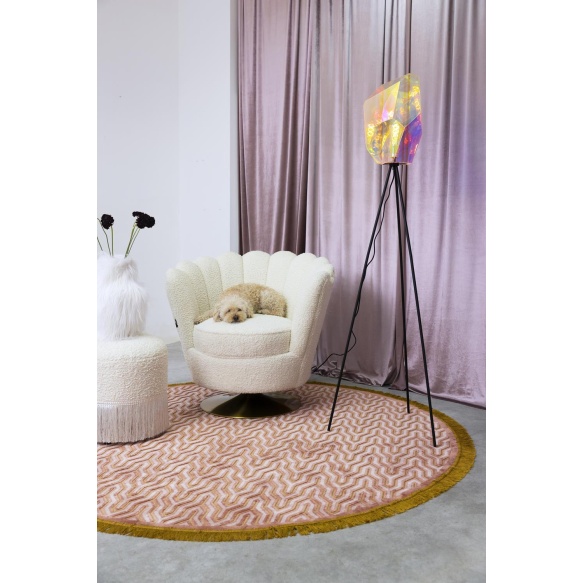 Vaip I Feel So Soft Round 200 Pink