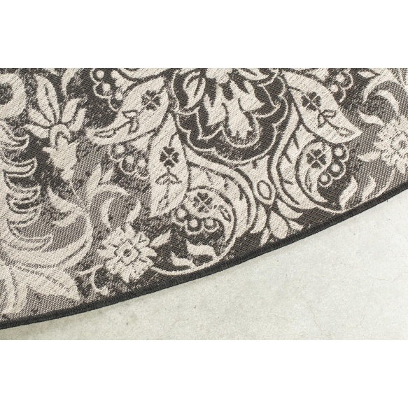 Õuevaip Coventry Round 280 Black