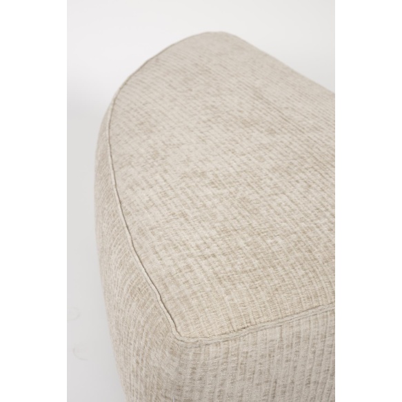 Diivanielement Hunter Pie Pouf Right Sand