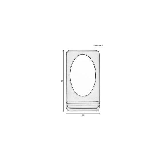 Peegel Shelf Pascal M