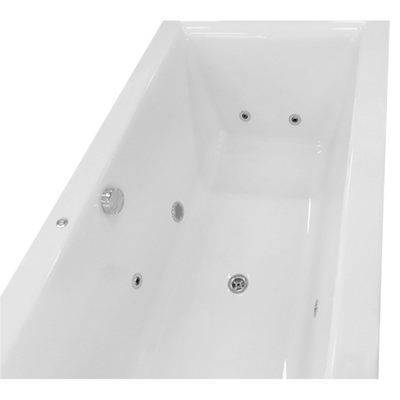 massaaživann Cleo Hydro, 150x75x48 cm, valge