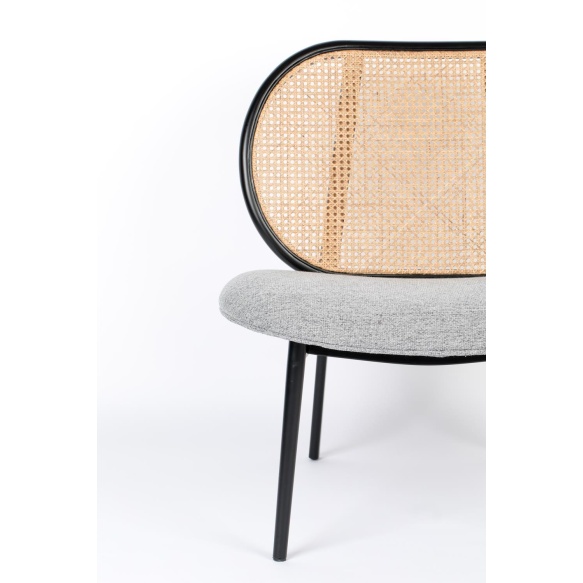 nojatuoli Spike Natural/Grey