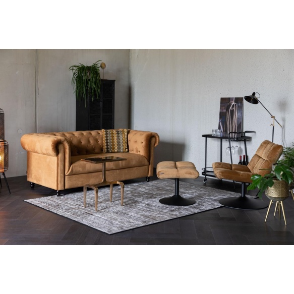 jakkara Bar Velvet Golden Brown