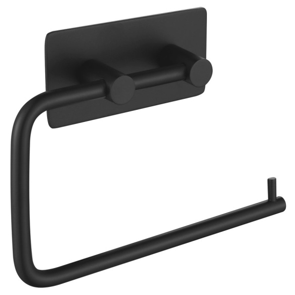 liimitav wc-paberihoidja, matt must