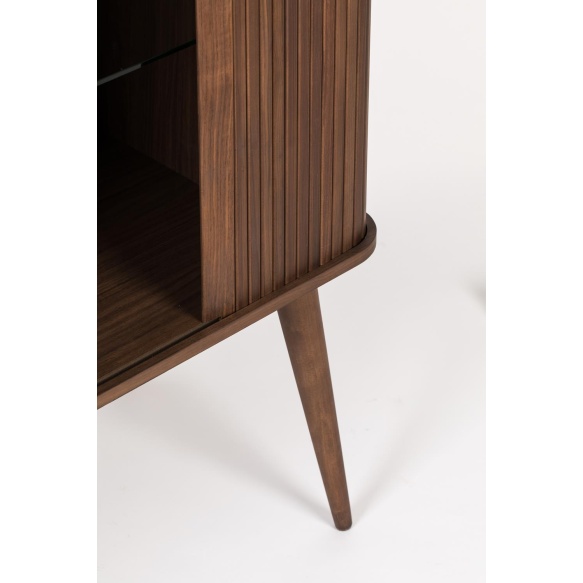 vitriinikaappi Barbier Walnut