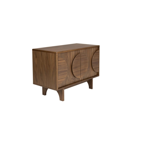 Puhvetkapp Groove 2 Doors Walnut