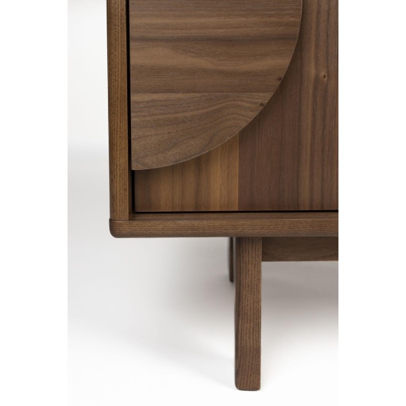 Puhvetkapp Groove 2 Doors Walnut