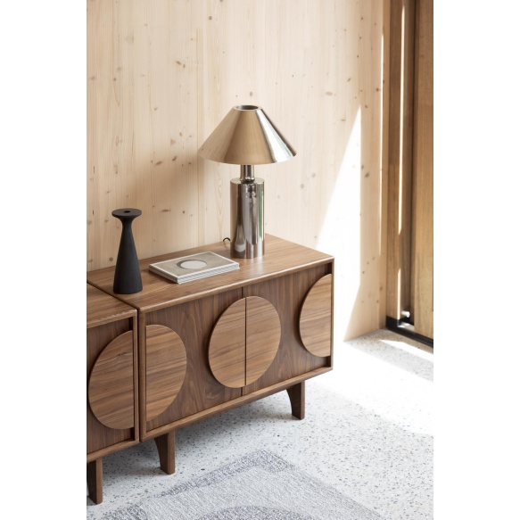 Puhvetkapp Groove 2 Doors Walnut