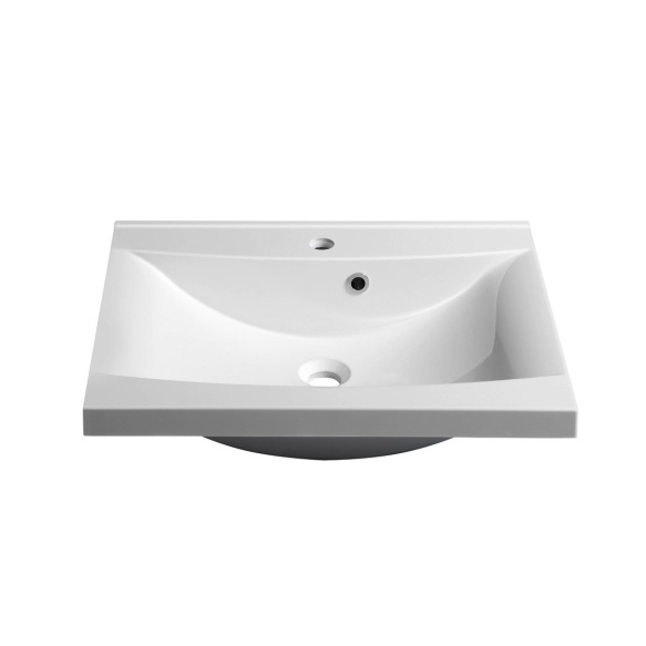 kivimassist mööblivalamu Luciola 60x48 cm, valge