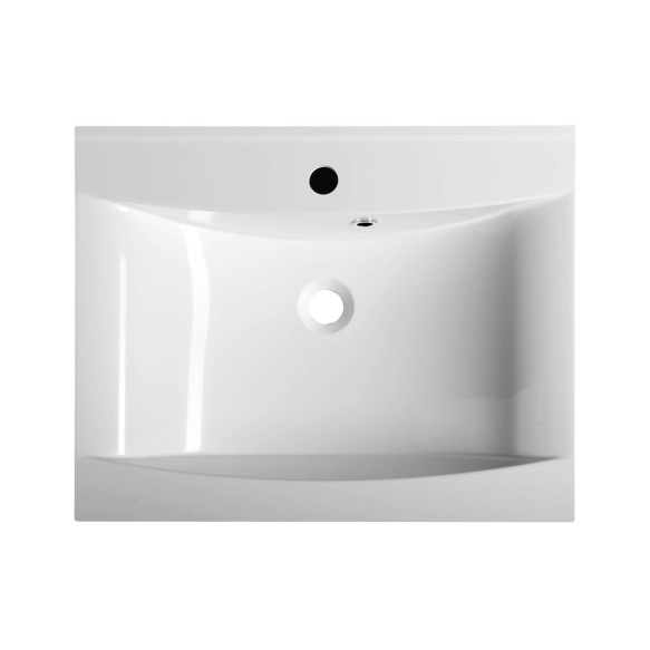 kivimassist mööblivalamu Luciola 60x48 cm, valge