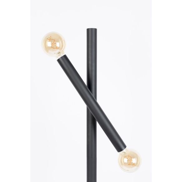 Lattialamppu Hawk Black