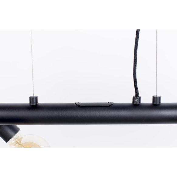 Kattolamppu Hawk Black Wide