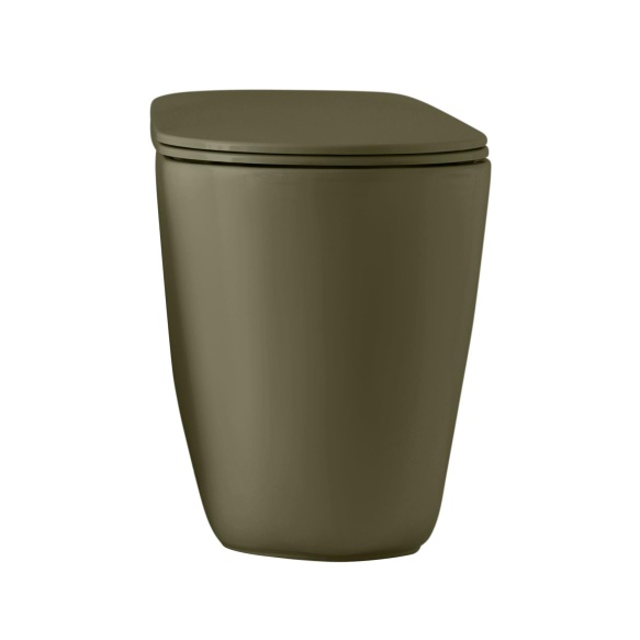 rimless põrandale paigaldatav pott Nolita, matt roheline