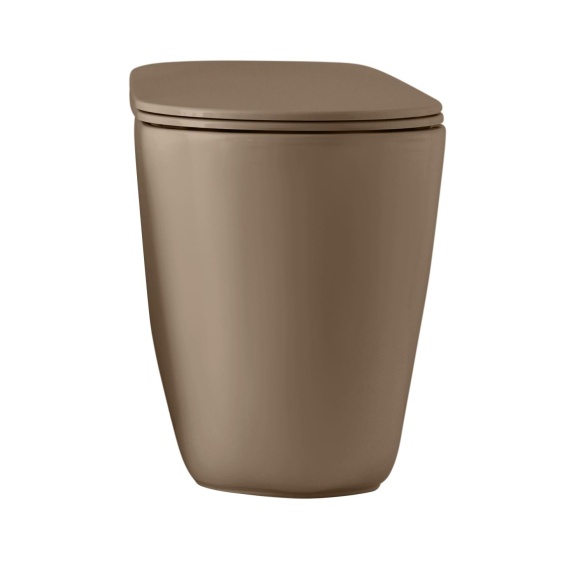 rimless põrandale paigaldatav pott Nolita, matt beež