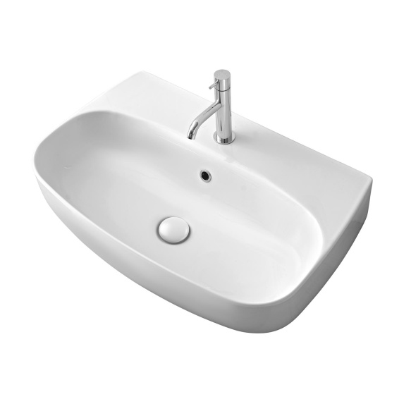 Valamu Nolita 60x45x15 cm, valge Tech (antibakteriaalne pind)