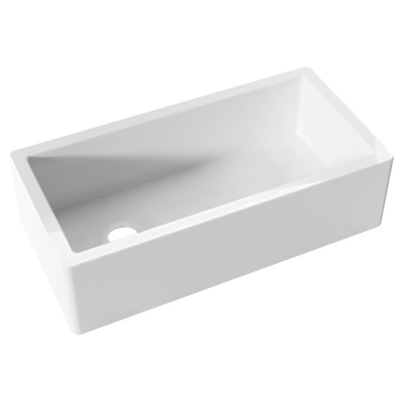 keraamiline köögivalamu Essex 91x45.6 cm, valge