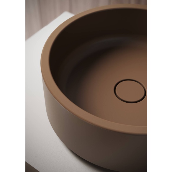 valamu tööpinnale Oke 40 cm, matt pruun