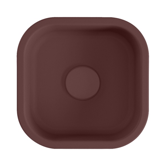 valamu tööpinnale Hako 30x30 cm, matt burgundy