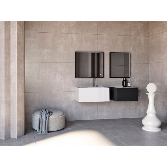 valamu Kanaal 80x46.5 cm, valge