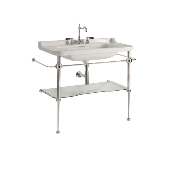 Waldorf pronks konstruktsioon klaasist riiuliga 80 cm valamule 4141K3 (919793+920001+920293)