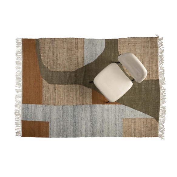 Matto Pavilion 160X230 Natural Green Brown