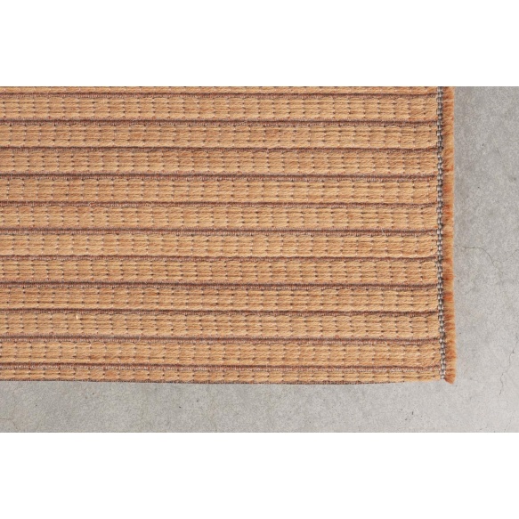 Matto Waves 170X240 Salmon Orange