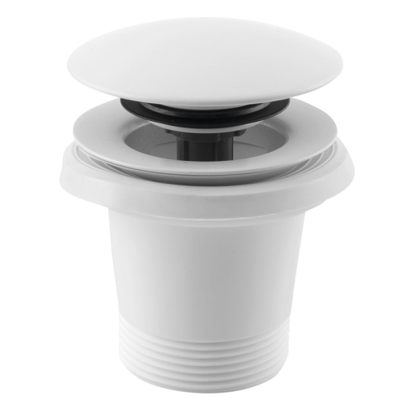 vanni põhjaklapp 6/4", matt valge